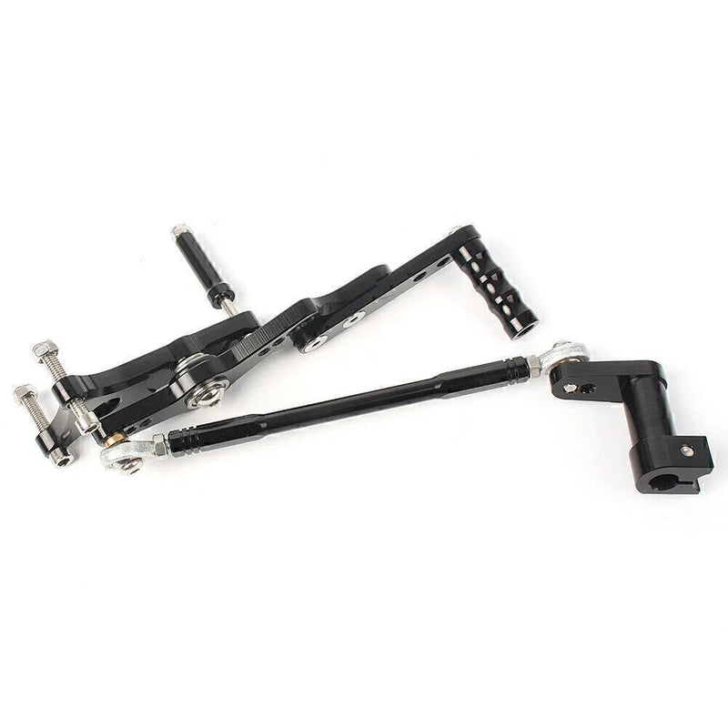 T595 509 955i 1050 Speed Triple (2006-2012) Black Rearset Footpegs