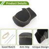 Honda Civic 2022-2024 Black Beige Faux Leather Gear Shift Knob Cover