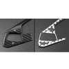 Corvette C8 2020+ Carbon Fiber Steering Wheel Button Cover Trim