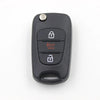 KIA Soul Cerato Rio Remote Flip Entry Key Fob Case Shell Uncut Blade Fit