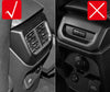 Ford Ranger Carbon Fiber Rear Air Vent Outlet Lid Cover (2023)