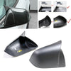 Tesla Model Y 1 Pair Matte Carbon Fiber Rear Side Mirror Covers (2020-2023)