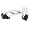 Chevy Silverado / GMC Sierra 1500 Chrome Top Half Mirror Covers (2019-2023)