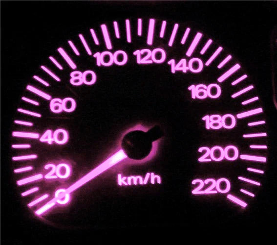 Toyota Landcruiser 80 Series Pink LED Dash Cluster Light Kit (1990-1998)