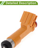 Toyota RACTIS 1.5 (2010-2016) Orange Fuel Injector 1 Pcs