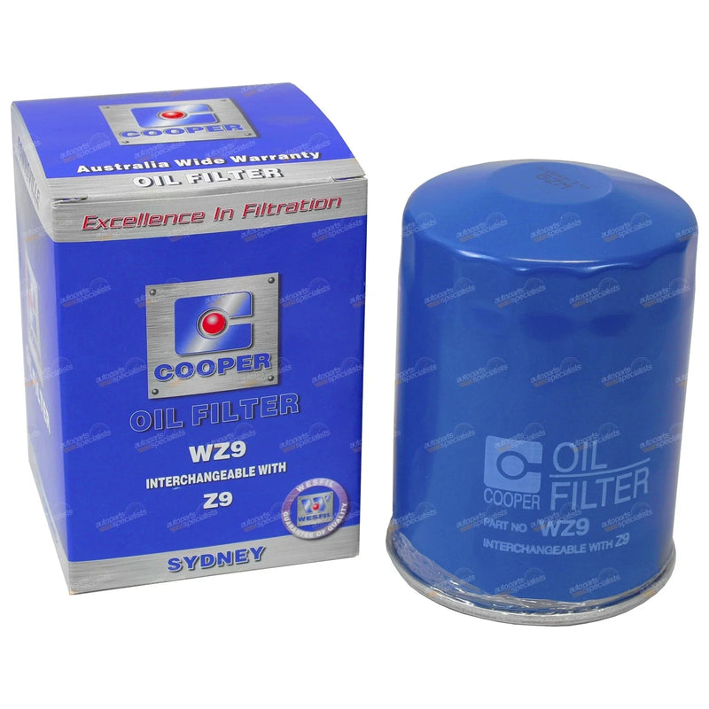 Cooper WZ9 with C1121 Ryco Z9 Spin-On Oil Filter