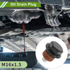 Car, Motorcycle 2 x M16x1.5 Aluminum Oil Drain Plug with Gasket