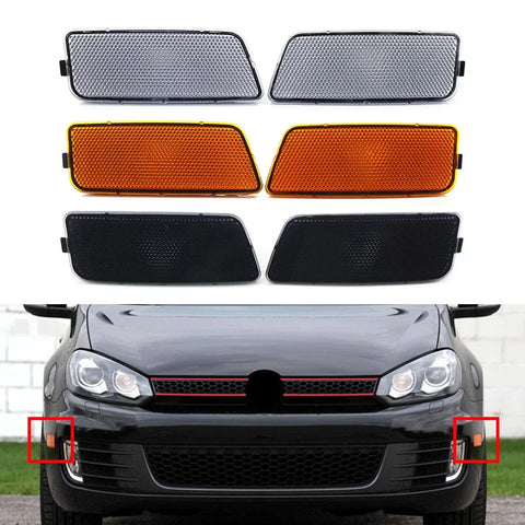 VW Golf MK6 Front Bumper Turn Signal Bezel Light (2009-2013)