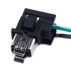 Car H1 Fog Light Bulb Extension Wire Harness Socket