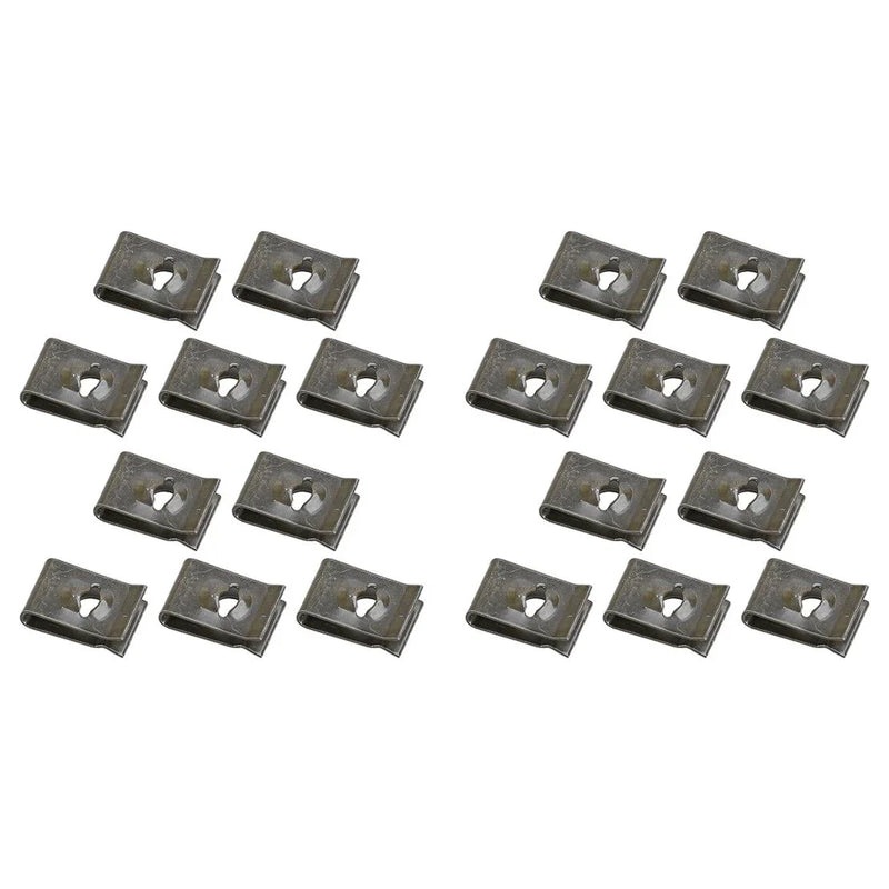 Universal Models 20 x Car Bumper Inner Fender Wheel U-Type Groove Clips