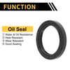 Automotive Oil Seal 45x60x8mm 5pcs Seal Ring Rotary Shaft Seal NBR Rubber