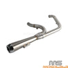 Harley Softail Slim FLSL Fat Bob FXFB FXFBS Full 2-into-1 Exhaust Pipes (2018-2023)