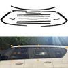 Nissan Patrol Y62 (2012-2024) Black Window Seal Strips