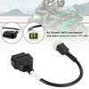 Kawasaki Motorcycle Scooter ATV 6 Pin OBD2 Diagnostic Plug Adapter