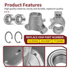 Polaris Sportsman 400 2 x Rear Wheel Bearing Carrier & Bearing (2011–2014)