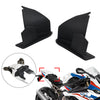 BMW S1000RR Black Fixed Wing Fairing Winglet Spoiler (2019-2022)