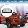 Toyota Tacoma (2016-2020) Chrome Silver Black Hood Bumper Grille