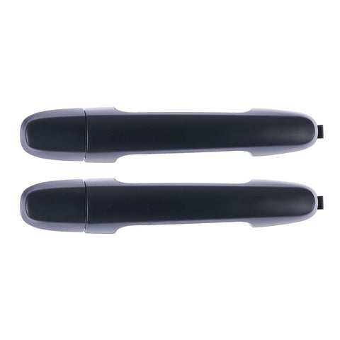 Toyota Hilux (2005-2015) Primed Black Outer Door Handle Set of 2