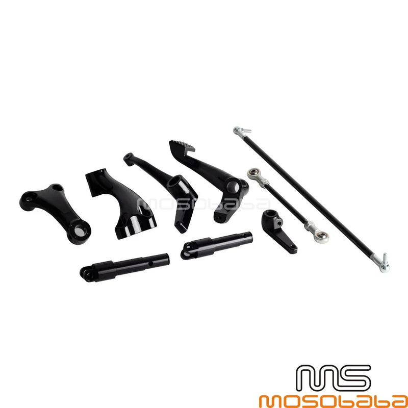 Harley Sportster 883 1200 Black Forward Control Pegs (2004-2013)