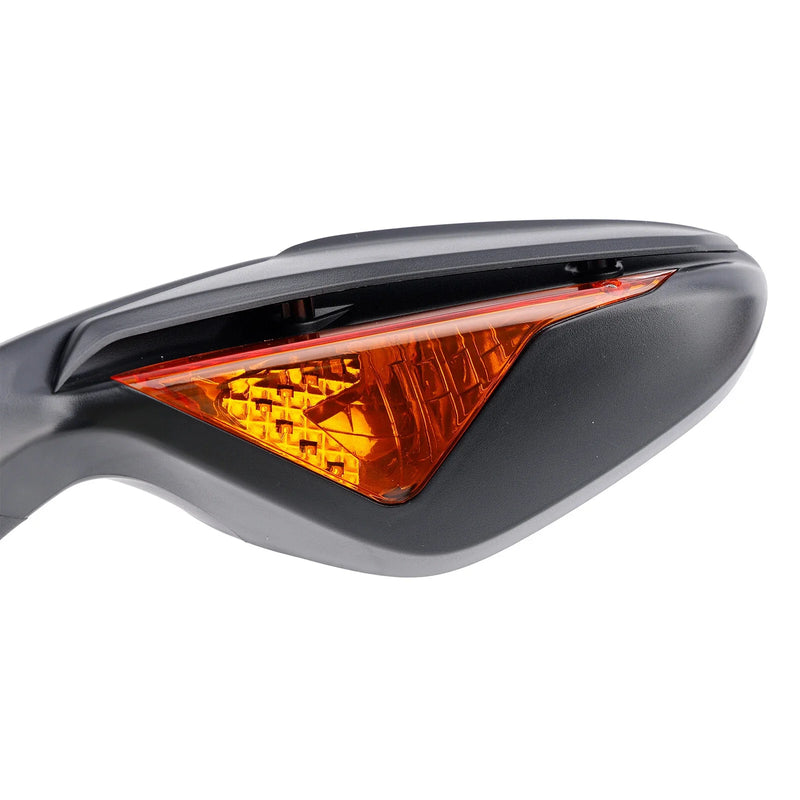 MV Agusta F3 675 / F3 800 Black Mirrors Pair with Indicators (2012-2018)