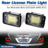 Mercedes Benz GLK X204 GLK350 2 x LED License Plate Lights (2008-2015)
