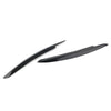 VW Golf VI MK6 2008-2013 Black Headlight Eyelid Covers (2008-2013)