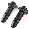 Harley FLHR FLHTK FLHX Smoke LED Front Lower Fork Leg Covers (2014-2020)