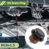Car / Motorcycle 2 x M18x1.5 Aluminum Oil Drain Plug W/ Gasket