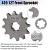 Dirt Bike Mini Bike 420 12T 17mm Front Engine Sprocket