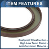 Toyota Prius C, Yaris Rear Crankshaft Oil Seal (2012-2017)