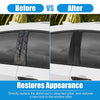 Honda 6 x Pillar Post Side Door Window Covers