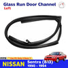 Glass Run Door Channel Rubber LH Fits Nissan Sunny Sentra B13 2D SED 1990-93 D05
