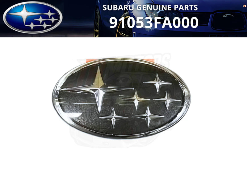 SUBARU GC8 Impreza WRX STI Front Emblem Badge (1998–2000)