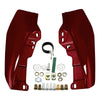 Harley Touring Road Glide (2009-2023) Billiard Red Mid Frame Deflectors