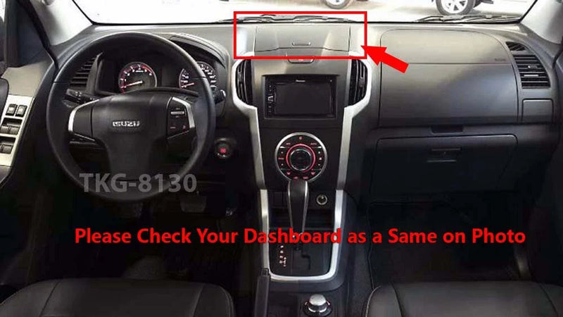 Isuzu MU-X 2013-2018 (LHD) 2 x Covers Dashboard Mat Cover
