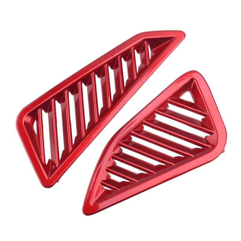Toyota Corolla 2 x Red Air Vent Outlet Covers (2019-2021)