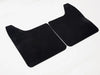 Holden TF Rodeo Isuzu 88-97 Front Mud Flaps Splash Guards (Black Rubber)