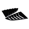 Toyota 86 Subaru BRZ Window Side Louver Cover Trim  Black (2012-2020)
