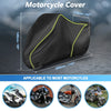 Outdoor Waterproof Motorbike Cover All Weather Protector Black 295cm