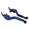 Yamaha FZ07 FZ09 MT07 MT09 XSR900 CNC Blue Extendable Brake Clutch Levers (2015-2023)