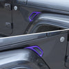 Jeep Wrangler JL JT Side Fender Air Vent Trim Covers (2018-2022)