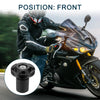 Make Model 2 x Handlebar End Plug Aluminum Alloy 18-20mm 32mm OD Black