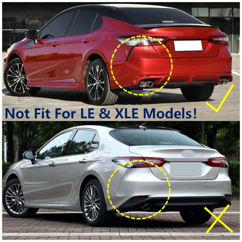 2018-2024 Toyota Camry SE XSE Mud Flaps (2018-2024)
