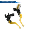 Honda Gold Wing Adjustable Short Brake Clutch Levers (2018-2023)