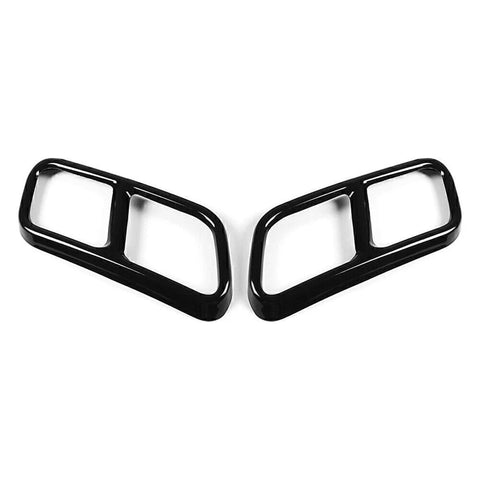 Benz S Class W221 W222 Muffler Tip Tail Pipe Cover Trim (2010-2017)