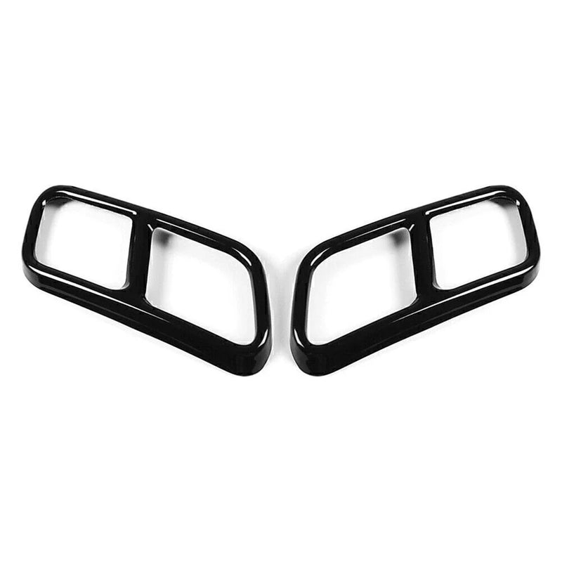 Benz S Class W221 W222 Muffler Tip Tail Pipe Cover Trim (2010-2017)