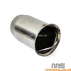 Universal Motorcycle 51mm Adjustable Exhaust Muffler Silencer