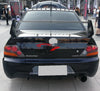 Mitsubishi Lancer EVO High Boot ABS Unpainted Spoiler Wing (2003-2007)