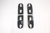 Toyota Sienna Door Handle Bowl Carbon Fiber Lid ABS Cover Trim (2011-2020)