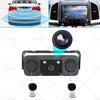 Universal Car 170° 3in1 Reverse Rear View Camera w/ Backup Radar